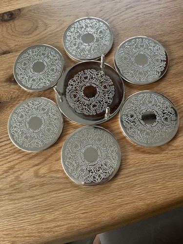 Silver plated round - silver,