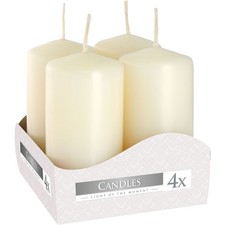 Set of 4 Pillar Candles