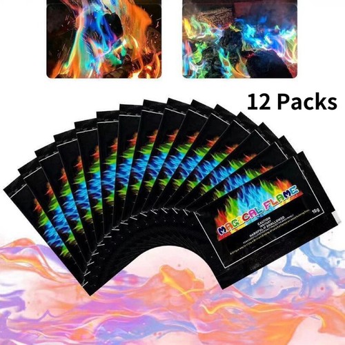 12pcs magic neon - 12pcs, flames