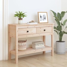 WALPLUS Console Table Rustic