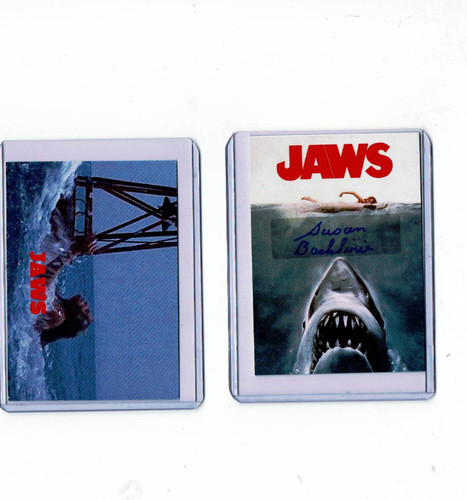 Jaws 1st victim autographed - jaws,