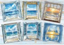 6 Beach Scenes and Quotes