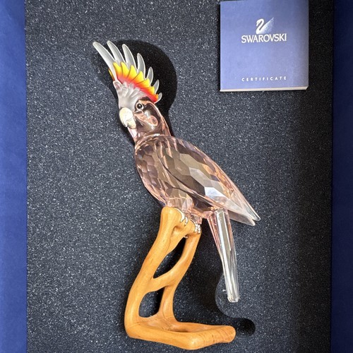 Swarovski crystal cockatoo - swarovski,