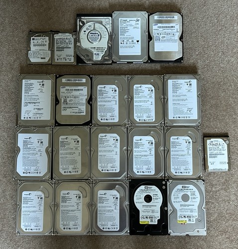 Various hard drives - hard, (21x)