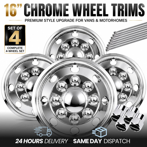 Chrome coating - 16",