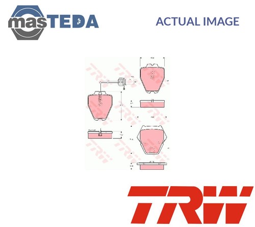 Gdb1505 brake pads set - brake,