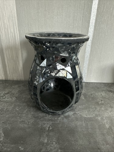 Black crackle glass wax melt - crackle,