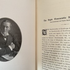 WESTMORLAND c1906 Print - Baron SIR UGHTRED SHUTTLEWORTH  - of Gawthorpe