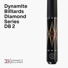 Diamond Series Cue| DB2 Low Def Maple Shaft with Radial Joint, 12.5m 12m Or 11.5
