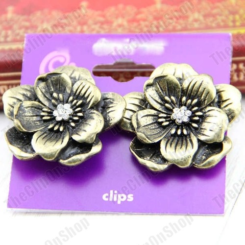 Clip vintage brass - on,