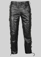 Men's Black Genuine Leather