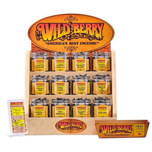 Wild berry incense cones - berry, pack
