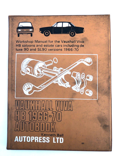 Vauxhall viva workshop - vauxhall,