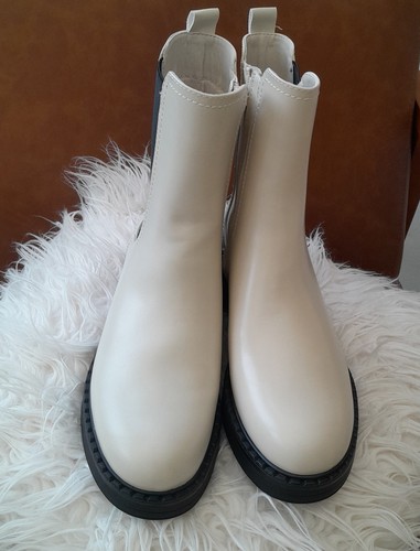 Brand new faux leather chelsea - faux,