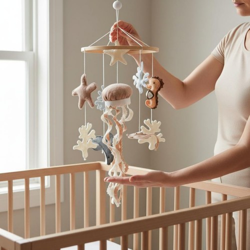 Creature crib mobile - creature,