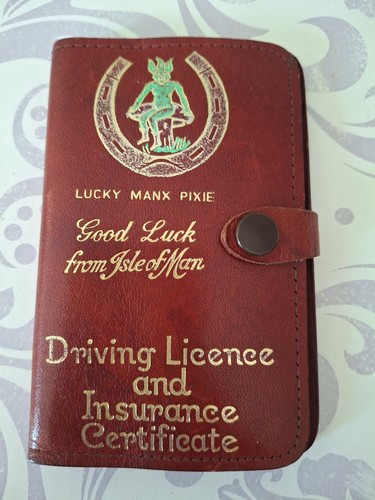 Vintage driving license case - driving,