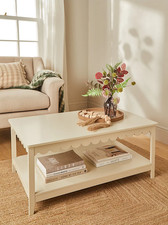 Cream Scallop Coffee Table RRP