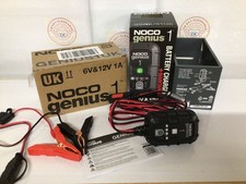 NOCO GENIUS 1  Smart Battery Charger - 6V/12V - 1A -