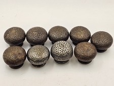 Set of 9: Antique Pitted