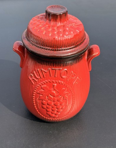 West german ceramic rumtopf - ceramic,