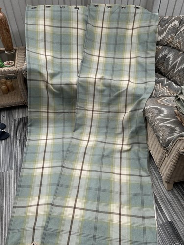 Dunelm check pattern curtains - pattern,