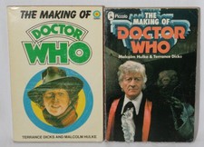 Vintage Books x 2 - The Making of Doctor Who - Piccolo and Target