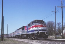 AMTRAK   517  P32+1  & TR#4  @