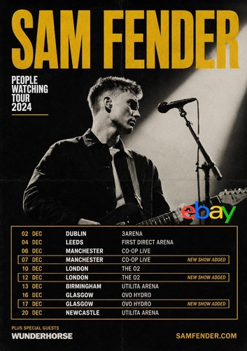 Sam fender tour 2024 - uk,