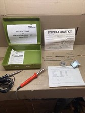 Wood Burning Pyrography and Soldering Kit. And 12v Soldering Gun Included.