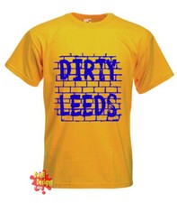 DIRTY LEEDS utd football T