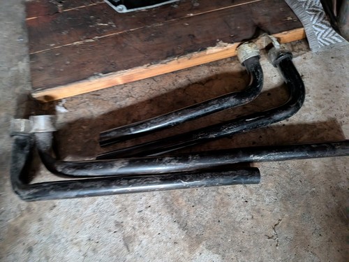 Bmw k100 exhaust downpipes - k100,