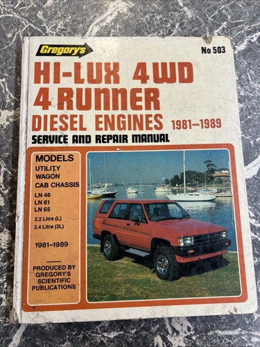 Vintage car book repair manual - vintage,