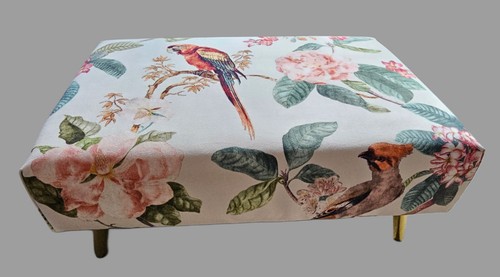 New handmade footstool - footstool,