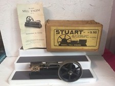 Stuart S50 Model Mill Engine  Black With Original Box &paperwork Dated Nov 1969