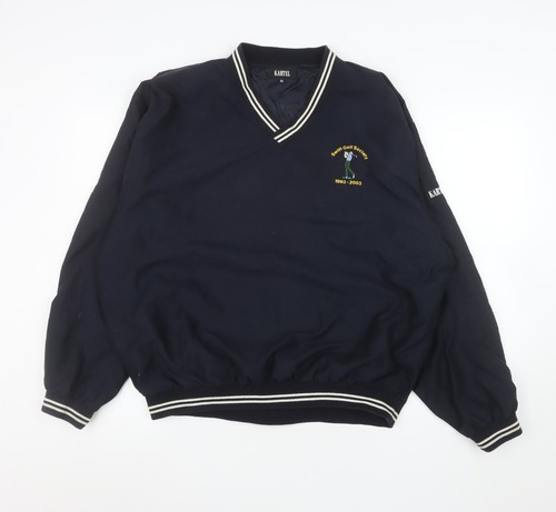 Kartel men blue neck golf - blue,