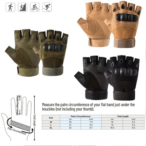 New tactical half finger - tactical,