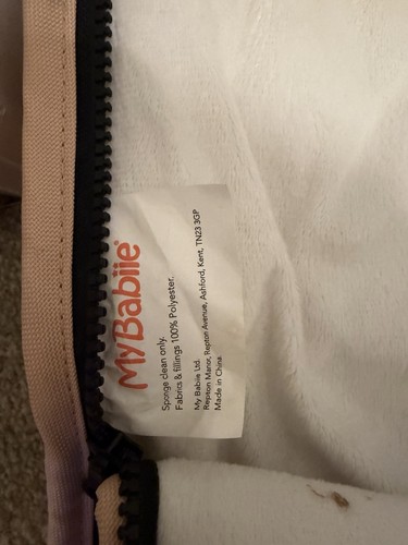 Blush pink mybabiie pram - blush,