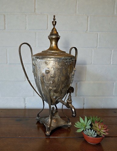 Large vintage ornate silver - large,