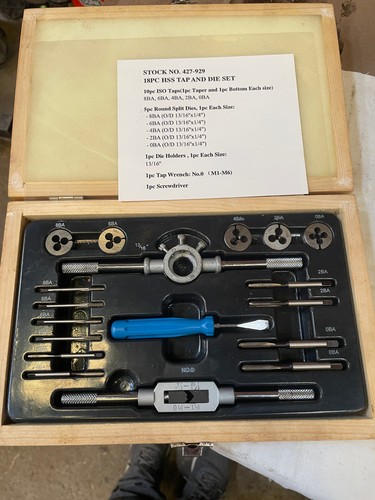 Piece hss tap - 18-piece, ba