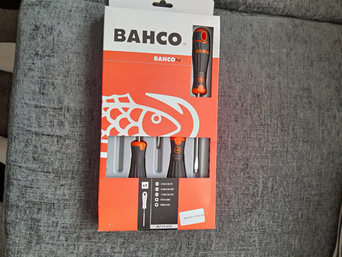 New bahco 5pc screwdriver - new!,