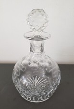 Round Heavy Lead Crystal Cut