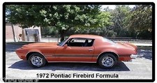 1972 Pontiac Firebird Formula