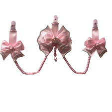 personalised baby pink triple