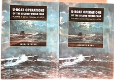 U-Boat Operations of the Second World War vol 1 & 2 (2003 hc/dj VG) Kenneth Wynn