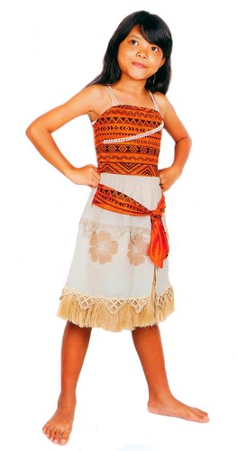 Girls moana polynesian - girls,