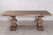 Wooden dining table - table, french