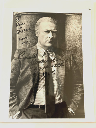 Edward woodward signed - edward, photo