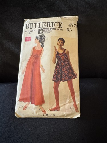 Rare vintage 60s butterick - vintage,