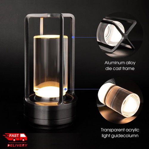 Cordless touch desk lamp led - touch,