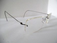 Lindberg Spirit Titanium Matte Silver Rimless Eye Glasses 145 Col.10